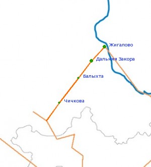  арта-схема автодороги »ркутск - ”сть-”да, 268 км. - ∆игалово