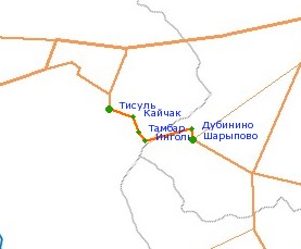  арта-схема автодороги “исуль - Ўарыпово